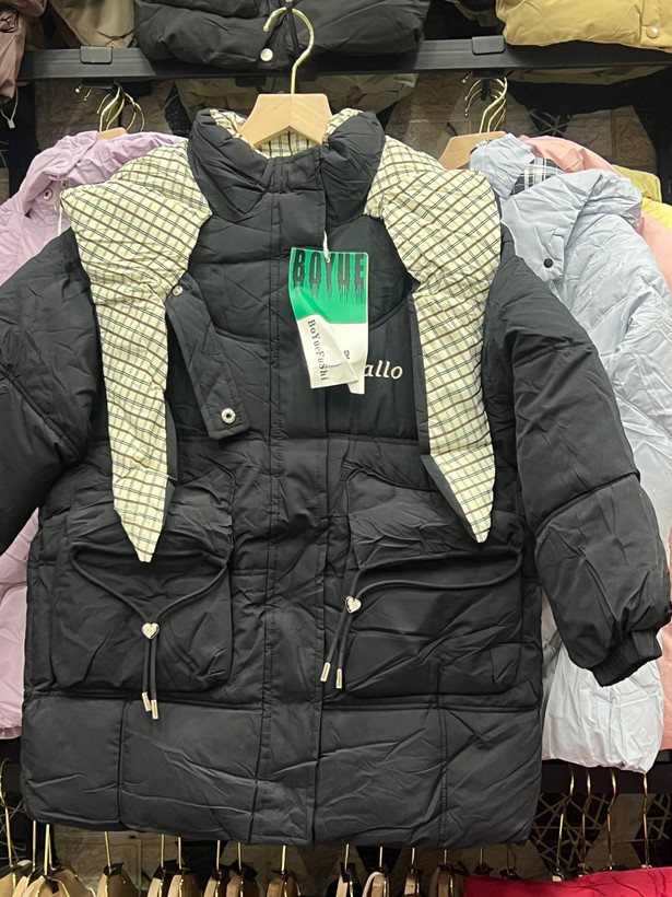 کاپشن بچه گانه وارداتی /دخترانه بزرگ /طرح خرگوشی