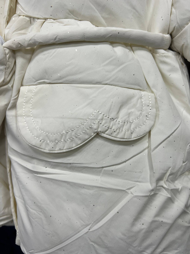 کاپشن بچه گانه وارداتی /دخترانه /با کیف عروسکی