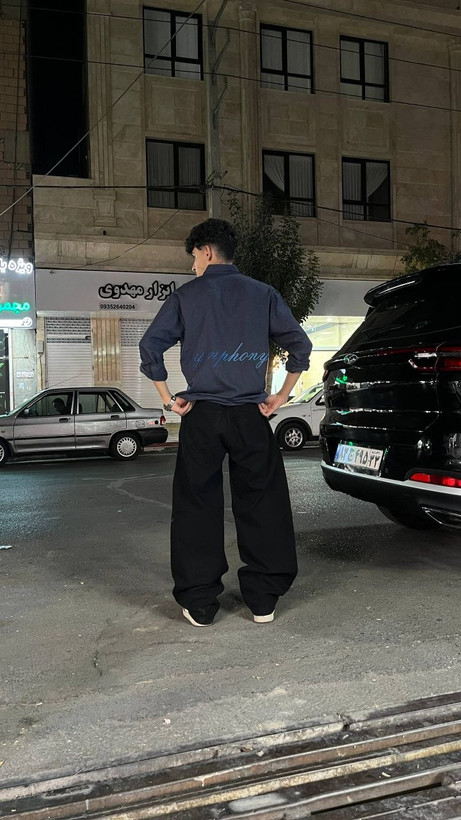 پیراهن مردانه/ سورمه ای /